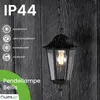 LUMILED Pendelleuchte Vintage Außen Hängelampe 230V Laterne Produktbild-Vorschau 5