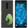 PhoneNatic Case kompatibel mit Sony Xperia 1 Silikon-Hülle Produktbild-Vorschau 1
