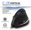 Mouse ergonomica verticale Zelotes con joystick - 10.000 Anteprima dell’immagine prodotto 4