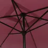 vidaXL Parasol z metalowym drążkiem 300x200 cm Bordeaux Podgląd zdjęcia produktu 10