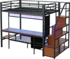 Merax Etagenbett 140x200 & 90x200cm, Metall-Hochbett mit Produktbild-Vorschau 7