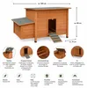 Mucola Hühnerstall Hühnernest aus Holz Hühner Käfig Produktbild-Vorschau 3