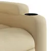 vidaXL Relaxsessel Creme Stoff Produktbild-Vorschau 9