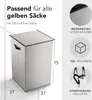 Gelber Sack Ständer 70L – Gelber Sack Mülleimer mit Produktbild-Vorschau 4