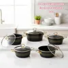 MASTERPAN | Set mit 5 Töpfen mit Deckel 20/22/24/26/28cm Produktbild-Vorschau 4