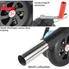 Manuelle Handkurbel-Blasluftpumpe für Camping – kompakter Produktbild-Vorschau 3