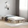 vidaXL Bettgestell Sonoma-Eiche 90x190 cm Holzwerkstoff Produktbild-Vorschau 2