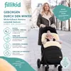 Fillikid Winterfußsack Bernina Lammfell Exklusiv Produktbild-Vorschau 6