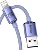 Baseus Crystal Shine Kabel USB auf Lightning, 2,4A, 1,2m Produktbild-Vorschau 3