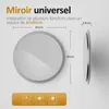 Specchio da bagno rotondo EMKE da 80 cm con 3 colori di Anteprima dell’immagine prodotto 16