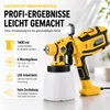 Elektrisches Farbsprühsystem Farbsprühgeräte 1000W 1400ML 6 Produktbild-Vorschau 2