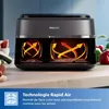 Philips 3000 series NA351/00 Dual Basket Airfryer Anteprima dell’immagine prodotto 13