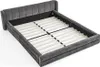 Sweiko Doppelbett 140×200cm, Chenillestoff, komfortable Produktbild-Vorschau 13