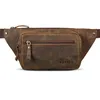 ROYALZ "Tallahassee" Bauchtasche Leder Herren Damen Uni Produktbild-Vorschau 2
