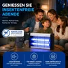 Mückenlampe elektrisch – Insektenvernichter mit UV-Licht – Produktbild-Vorschau 3