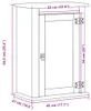 vidaXL Badkamerkast Corona, 45x27x64,5 cm, massief Productafbeelding-voorbeeld 8