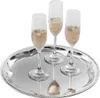 APS 393 Partyplatte CLASSIC, Ø 35 cm, Metall, vernickelt Produktbild-Vorschau 2