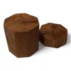 Blocs de bois massif en chêne, huilés, de forme arrondie, Voir les images du produit 5
