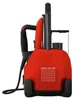 A red and black steam generator on a white background. Produktbild-Vorschau