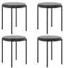 HOMCOM 4er-Set Esszimmerhocker Esszimmerstühle Küchenstuhl Produktbild-Vorschau 1