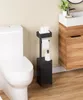 Toilettenpapierhalter Bambus Badezimmerschrank Schmaler Produktbild-Vorschau 8