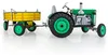 Trattore Zetor con chiave verde in metallo 28cm Kovap in Anteprima dell’immagine prodotto 4