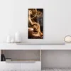 DEQORI Glasuhr 30x60 cm Zahlen 'Rauchige Kaffeeaura' Produktbild-Vorschau 3