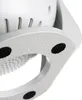A close-up view of the base of a white LED star projector, showing embossed text and black rubber feet. Anteprima dell’immagine prodotto