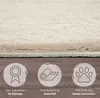 TT Home Wohnzimmer Teppich Kurzflor Anti-Rutsch Rückseite Produktbild-Vorschau 8