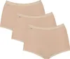 sloggi Damen Maxislip 3-Pack Basic+ - BEIGE - Größe 42 Produktbild-Vorschau 2