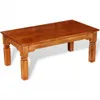 vidaXL Stolik kawowy z litego drewna 100×60×45 cm Podgląd zdjęcia produktu 1