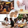 Korkové podtácky, 8 kusů, savé, kulaté, opakovaně Náhled obrázku produktu 8