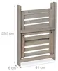 Relaxdays Blumentreppe, 2-stufig, Blumenleiter Holz, Produktbild-Vorschau 6