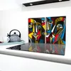 Sada krycích desek na sporák 2x40x52 cm Skleněný kryt varné Náhled obrázku produktu 3