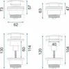Rea Waschbecken-Siphon Klik-Klak Universal Klik-Klak Copper Produktbild-Vorschau 4