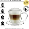 Thermotasse bauchig mit Untersetzer 250ml; 4er Set Produktbild-Vorschau 3