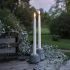 Outdoor Stabkerzen Flamme Slim 2er Set Batterie Timer H Produktbild-Vorschau 5