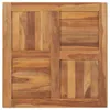 Piano del tavolo in teak massiccio 70×70×2,5 cm Anteprima dell’immagine prodotto 3