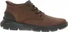 A single brown leather boot is shown against a white background. Voir les images du produit