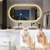 WISFOR LED zrcadlo do koupelny, oválné, 60x120 cm, oválné Náhled obrázku produktu 6
