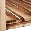 Relaxdays Hochbeet Holz, Ablagefach, Pflanzkasten Balkon, Produktbild-Vorschau 7