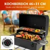 Sunjas Holzkohlegrill Portable, Tischgrill Campinggrill mit Produktbild-Vorschau 2