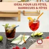 bremermann 6 pailles en verre, longueur 15 cm, Voir les images du produit 2
