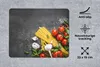 MuchoWow® Mauspad Mousepad Nudeln - Kräuter - Tomate - Produktbild-Vorschau 2
