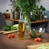 com-four® 2x Ölflasche aus Glas bis 500ml, Ölspender mit Produktbild-Vorschau 7