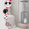 KOTARBAU® Dřevěná lucerna černá 20 x 20 x 34,5 cm Zahradní Náhled obrázku produktu 4