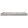 vidaXL Struttura letto senza materasso Grey Sonoma 160x200 Anteprima dell’immagine prodotto 5