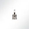 LYSEL® Drehverschluss Planenverschluss Messing vernickelt Produktbild-Vorschau 3