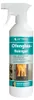 A spray bottle of HOTREGA Ofenglas-Reiniger (stove glass cleaner). Produktbild-Vorschau