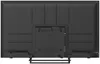 The back of a flat-screen television is shown, mounted on a stand. Produktbild-Vorschau
